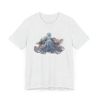 T-Shirt - Ice Octopus American Flag USA Patriotic Tee by Matt Culberson