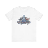 T-Shirt - Ice Octopus American Flag USA Patriotic Tee by Matt Culberson