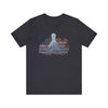 T-Shirt - Ice Octopus American Flag USA Patriotic Tee by Matt Culberson