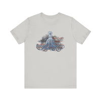 T-Shirt - Ice Octopus American Flag USA Patriotic Tee by Matt Culberson