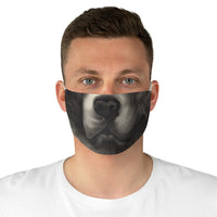 Dog Face Fabric Face Mask