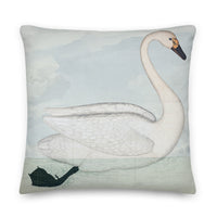 Premium Pillow Olof Rudbeck Swan