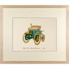 Vintage Car Prints, Framed - a Pair